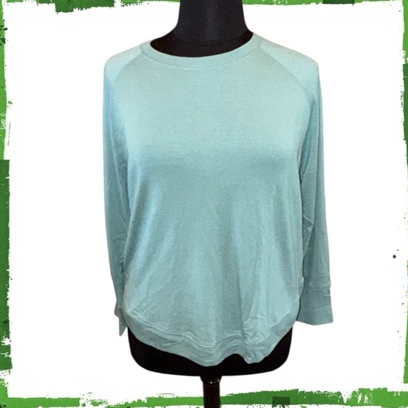 ATHLETA Mindset Sweatshirt - Women’s 1X Villa Teal - Picture 1 of 14